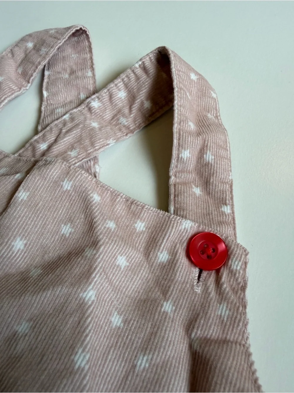 Baby Boden Robin Appliqué Jumper Dress